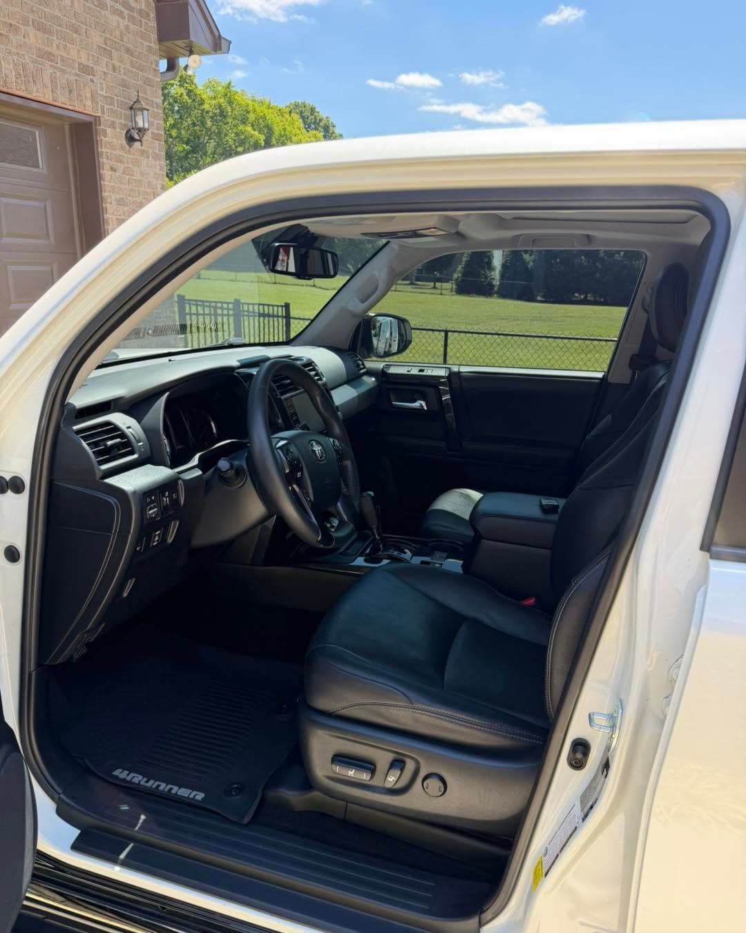 Toyota 4Runner front seats after an interior detail